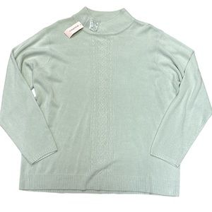 Dressbarn Woman Lightweight Long Sleeve Sweater Ladies Plus Size 14/16 1X NWT